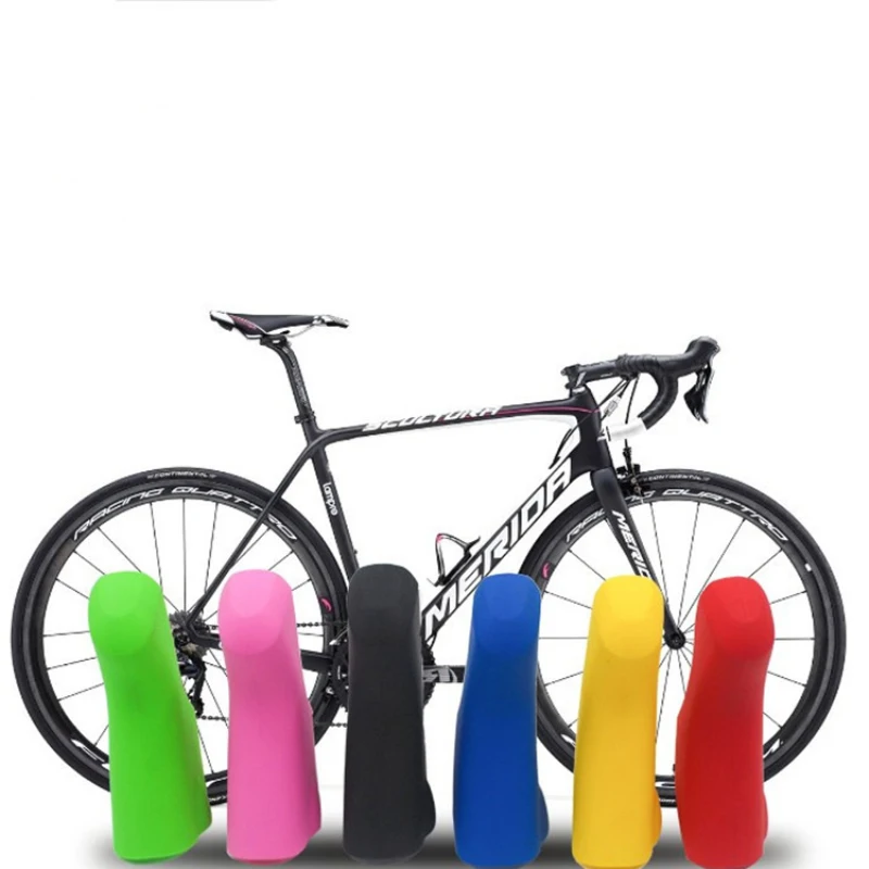 

/pair ergonomic Silicone bicycle Handlebar Cover Road Bike 4700+5800+6800 Coloured Hand Change Protector Cycling Care