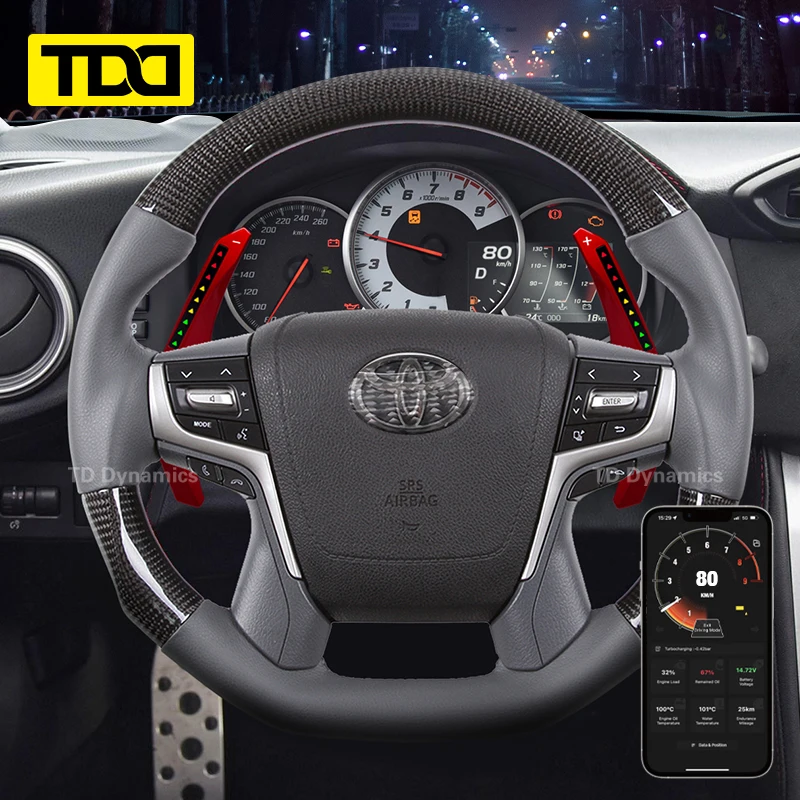 

Умная светодиодная модель переключателя передач TDD Smart ONE для Toyota Land Crusier,Prado ,Crown,Alphard