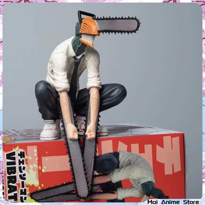 

Chainsaw Man Denji Anime Figure Denji Noodle Stopper Action Figures Home Car Decoration Collectible PVC Model Dolls Toys Gifts
