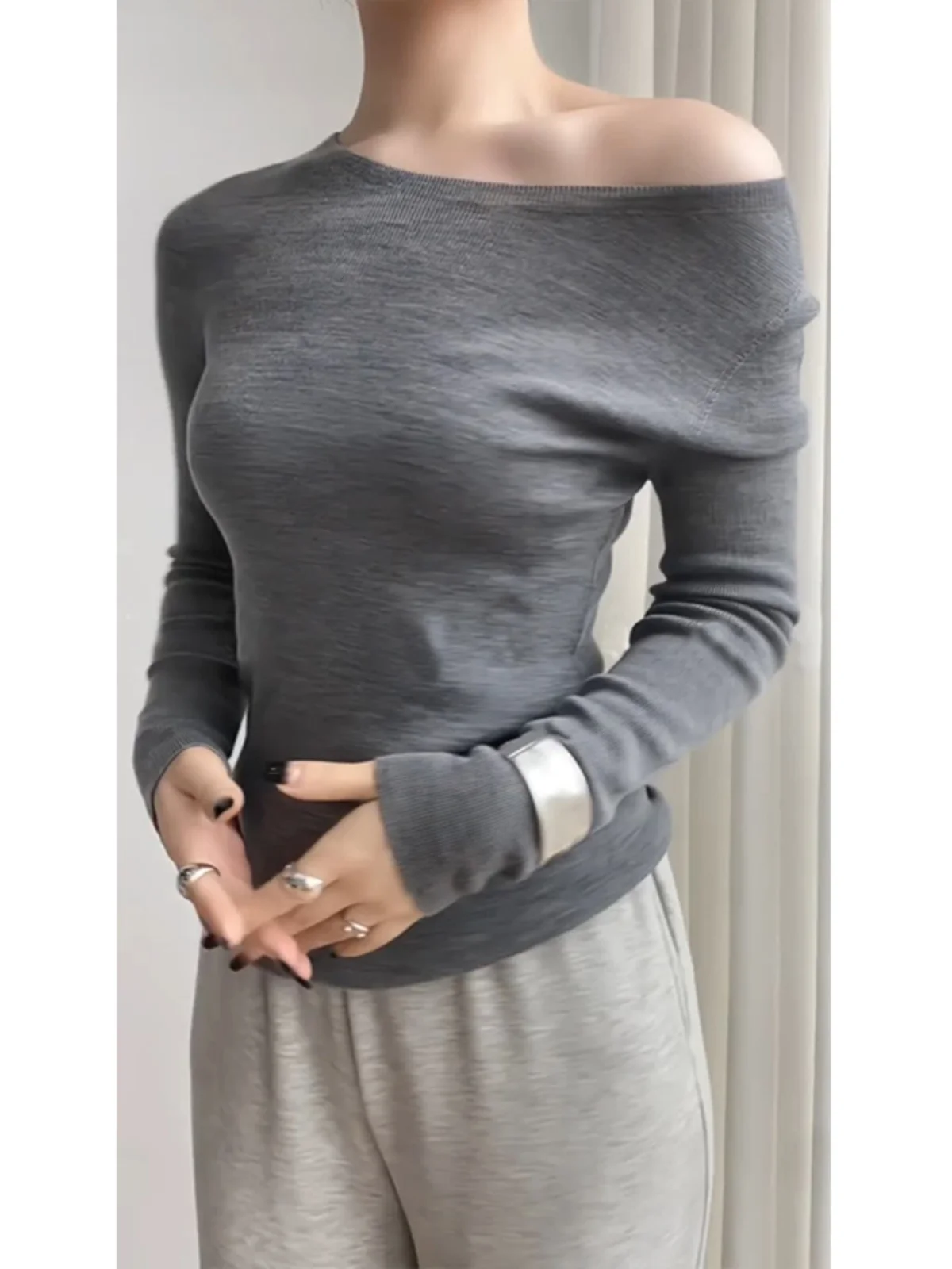 Высококачественная утолщенная нижняя рубашка женская осенне-зимняя внутренняя