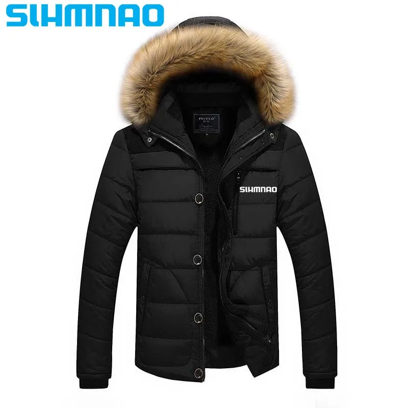 Новинка Зима 2024 толстая хлопковая куртка Корейская версия приталенная Мужская