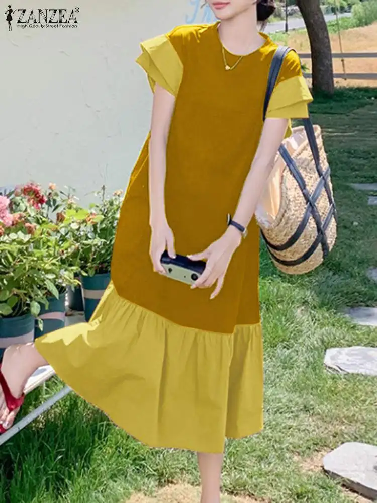 Модный летний сарафан женское модное праздничное платье модель 2024 года