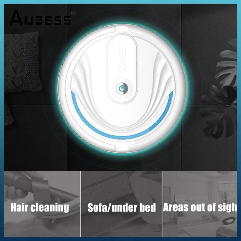 

Smart Robot Vacuum Cleaner Small Vacuum Cleaners Sweeping Robot Floor Dirt Auto Cleaning Tools USB Rechargeable Cleaning Machine