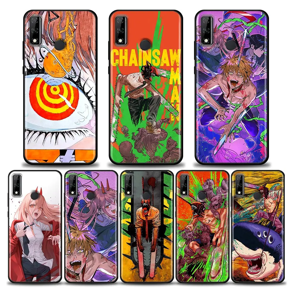 

Anime Chainsaw Man For Huawei Mate 10 20 Lite 40 50 Pro Cases Soft Back Cover Denji Phone Case For Huawei Y6 Y7 Y9 2019 Y8p Y9S