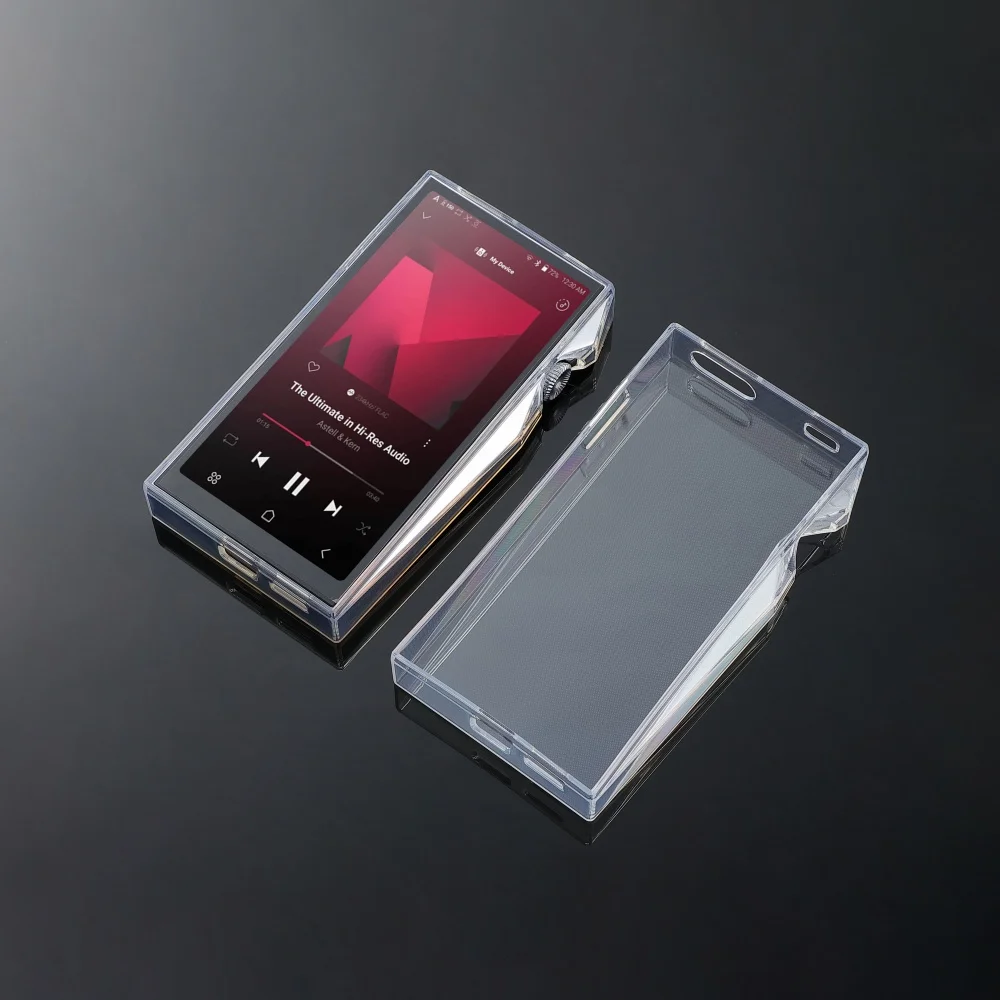 Фото Для iRiver Astell&Kern SP4000 защитный чехол для кожи, мягкий чехол с передней пленкой из закаленного стекла №1