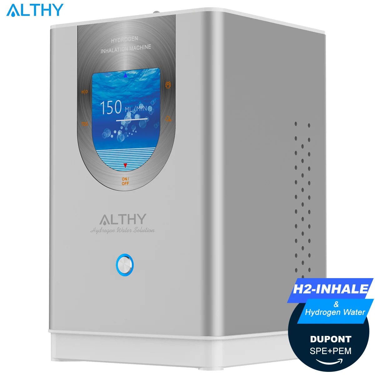 ALTHY Hydrogen Inhalation Machine & Hydrogen Water Generator