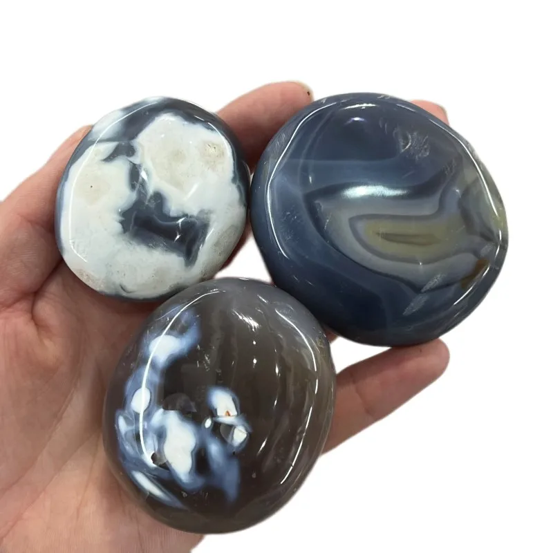 

Natural Primary Coloured Agate Chalcedony Energy Stone Mineral Specimens 40-60g