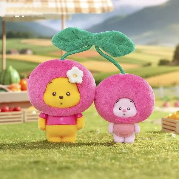 Фото TOPTOY Оригинальная серия мини-фигурок Disney Winnie the Pooh Little Orchard в формате сюрприз-бокса, милое украшение для стола, коллекционный подарок и игрушка. №5