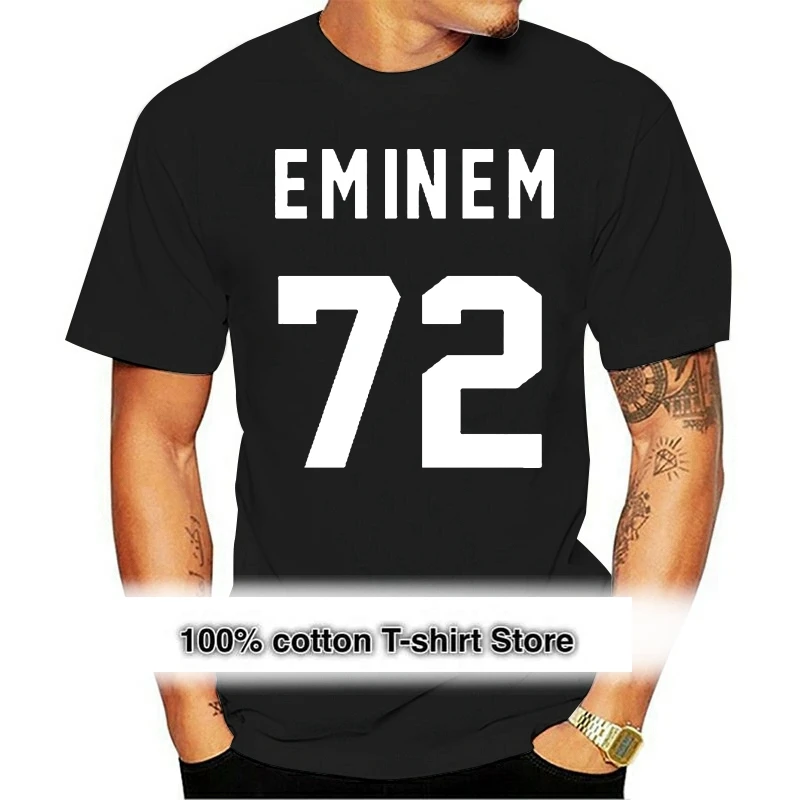 

Eminem T Shirt EMINEM 72 Print Back White T Shirt Women T Shirt Casual Cotton Funny Shirt Tumblr Camiseta Mujer