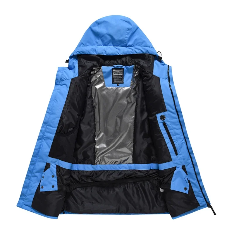 Зимние теплые куртки с капюшоном и штаны женские зимние костюмы Горный Спорт