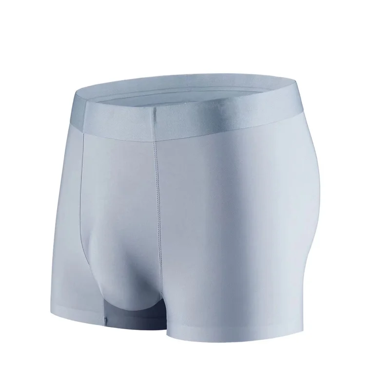 Men Underwear Flat Pants Silk Dry And Comfortable Men's Underpants Breathable Underwear Comfortable Fit Non Marking Men Boxer