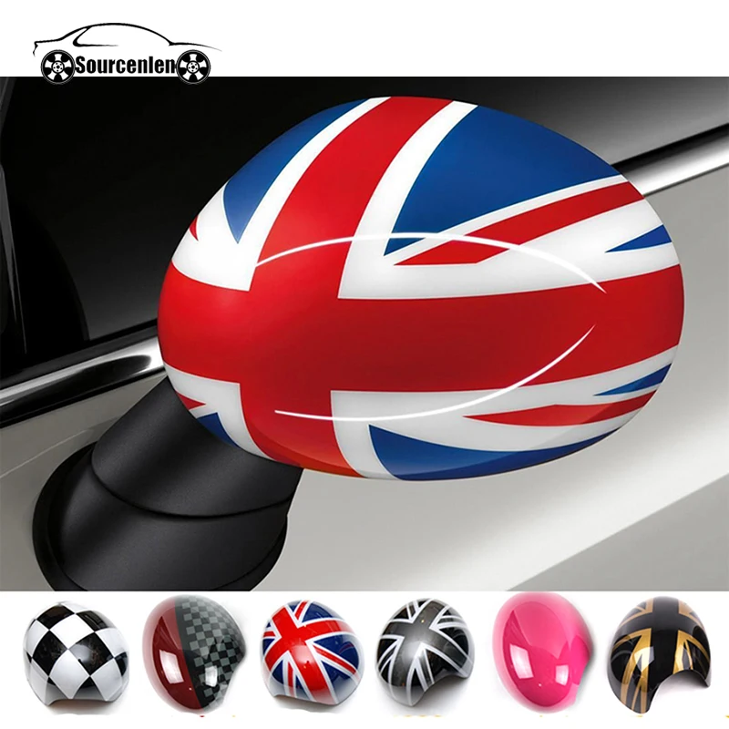 

Украшение для зеркала заднего вида с наружной дверью, защитная оболочка, корпус для Mini Cooper One S JCW F56 F55, аксессуары для стайлинга автомобиля