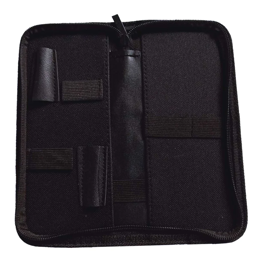 

Hair Scissor Bag Hair Stylist Holster Multi Bag for Barber Hairstyling Case ( Black )