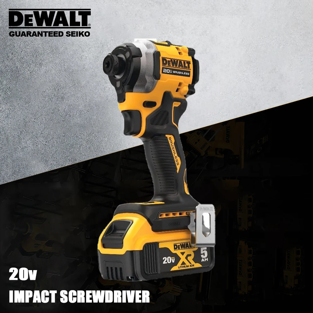 

Dewalt Cordless Impact Screwdriver Rechargeable DCF850 20v 3 Work Mode 205Nm 3250rpm 3800ipm Brushless Universal 18v Battery