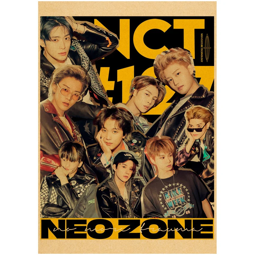 Настенные плакаты Nct 127 Художественная печать изображение дома спальни настенные