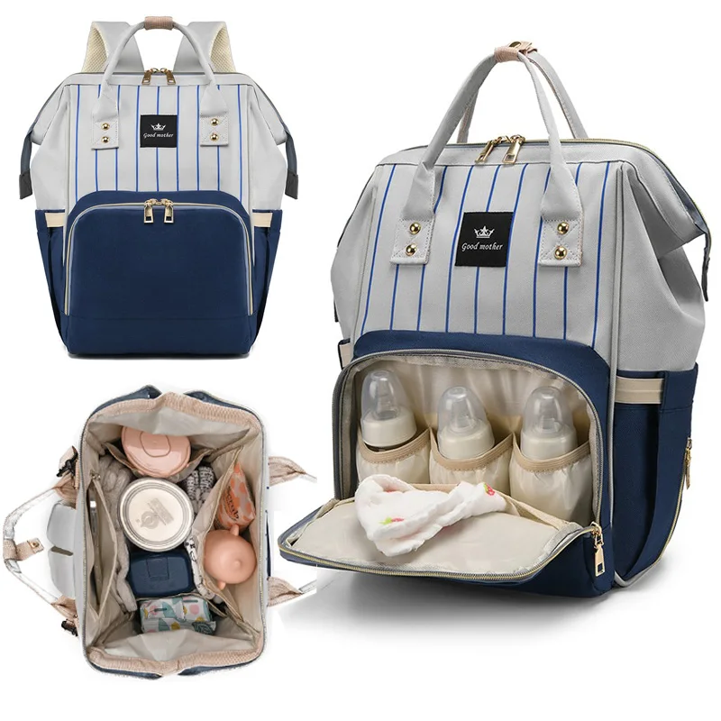 

New Women High Capacity Handy Backpack Mother Diaper Bags Travel Nappy Handbag Function Maternity Baby Bottle Puerpera Mommy Bag