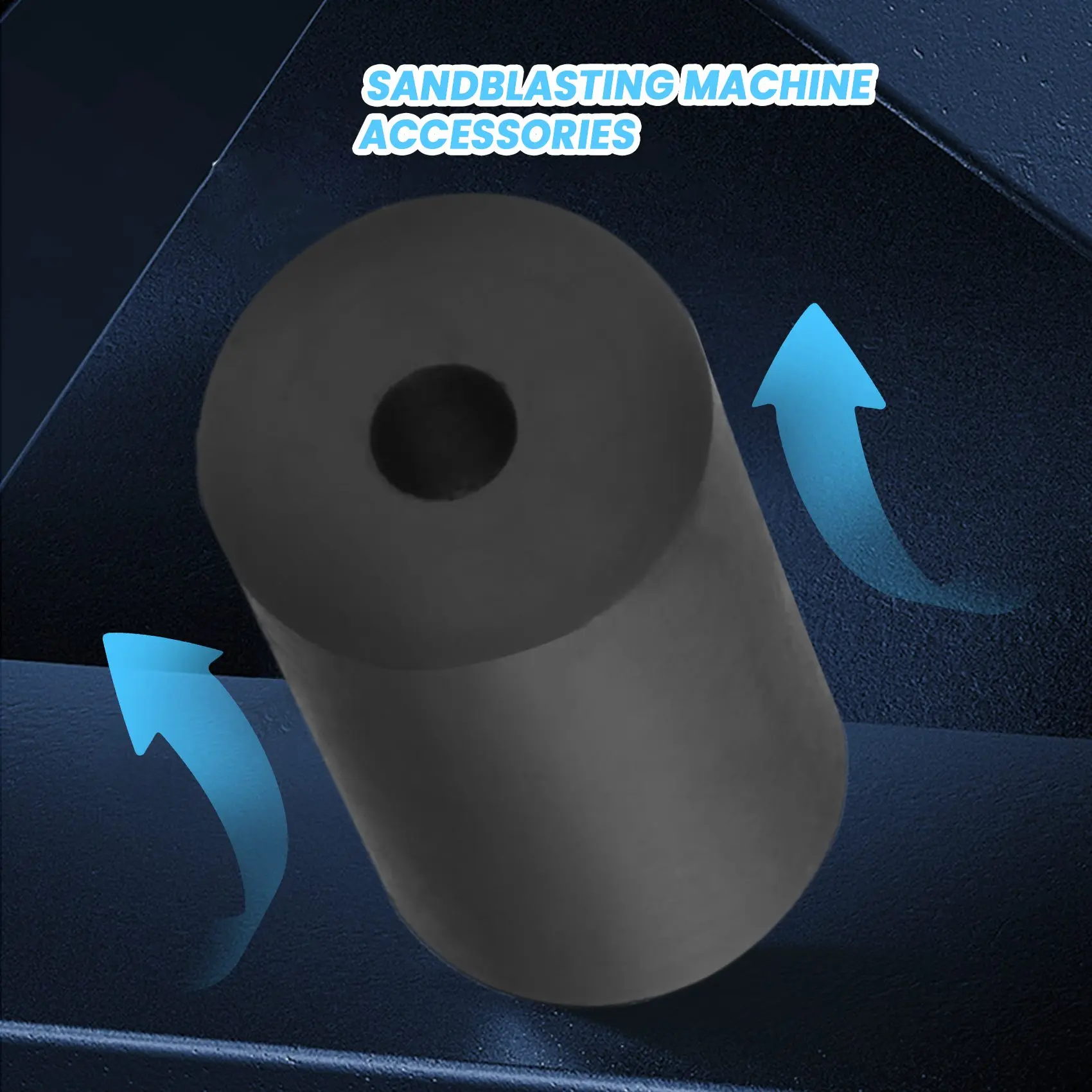 Наконечник для пескоструйной обработки B4C твердосплавная обработка бора 35x20x6 мм