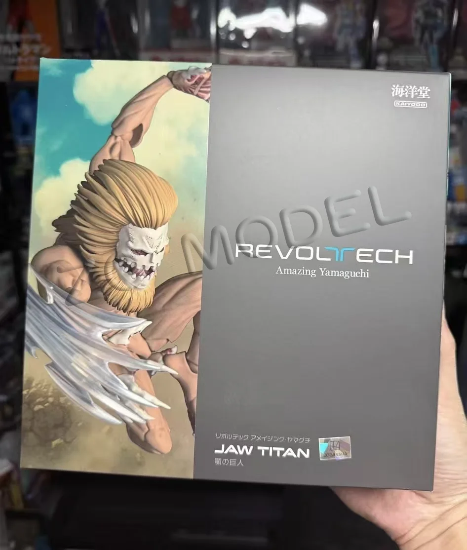 Фото Kaiyodo Revoltech Amazing Yamaguchi Beast Titan Eren Jaw Armored Female №3