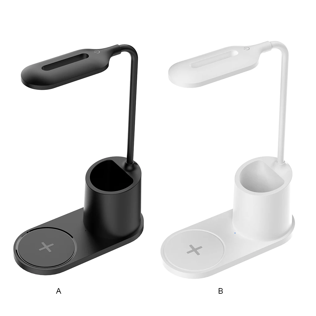 

Table Lamp LED 3000-6000K Adjustable Wireless Charging Children Lamps Working Reading Learning Light Lighting Tool