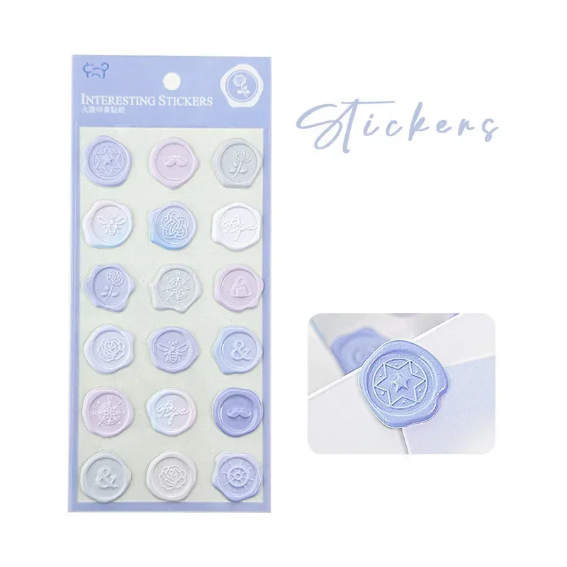 

Винтажные наклейки с сургучной печатью