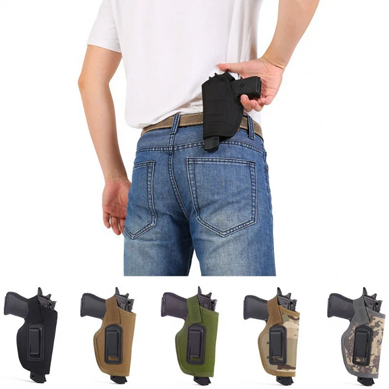 

Outdoor Tactical Hunting Holster 1000D Nylon Concealed Gun Pouch for Glock Holster Outdoor Tool
