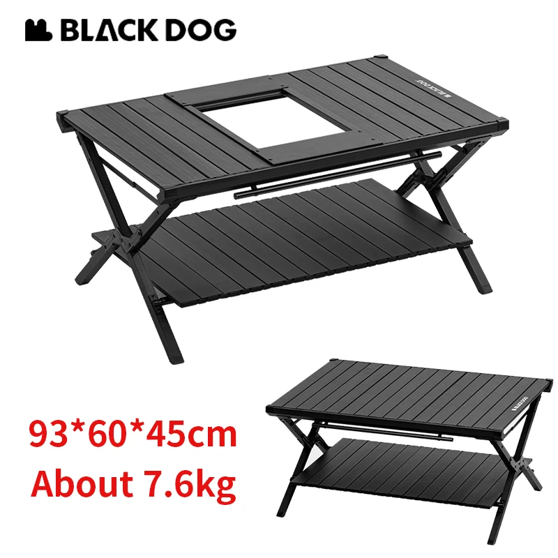 Naturehike Blackdog IGT стол складной гриль для барбекю настольный двухслойный кемпинг