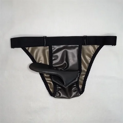 Водонепроницаемые мужские латексные трусы, прозрачные футболки, DJ Club, бар, шоу, фетиш-костюмы, нижнее белье для частной вечеринки, мужские трусики, сексуальные