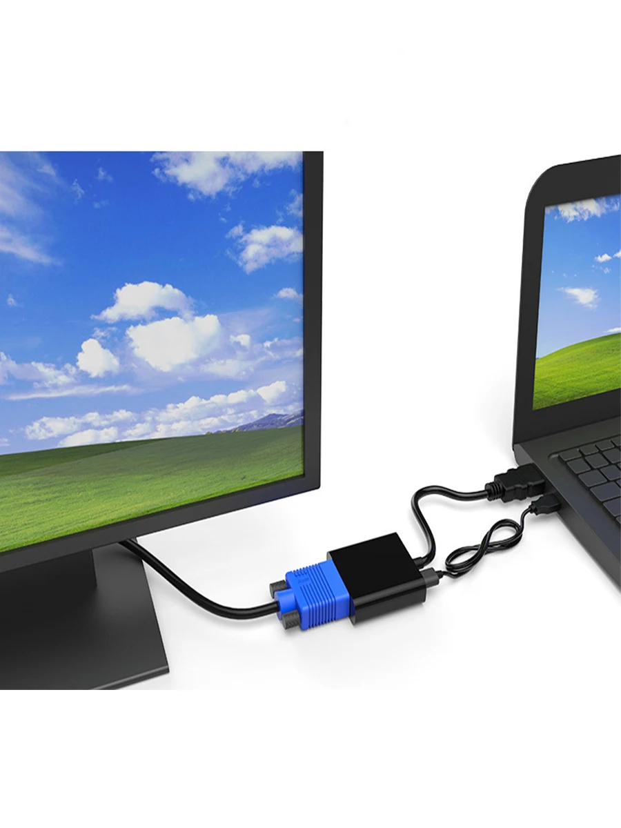 1080P мультимедийный интерфейс высокого разрешения для адаптера VGA