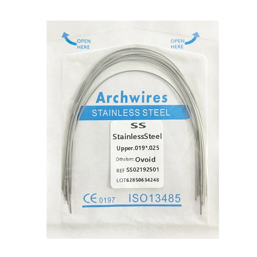 10 шт./упаковка Ортодонтические супинаторы для зубов 012/014/016/018/020/16x1 6/16x22