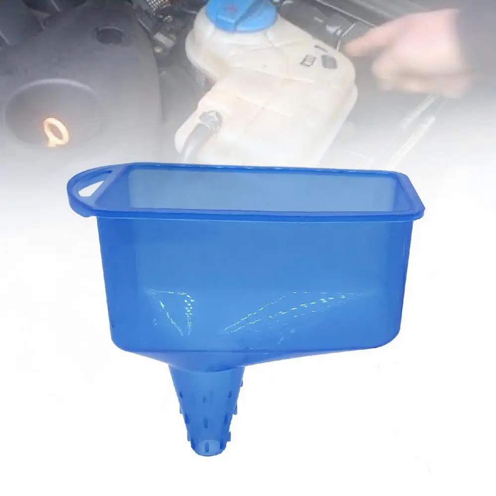 

17 см масляная прямоугольная Воронка эффективное добавление масла компактная синяя Автомобильная Воронка PP для двигателя