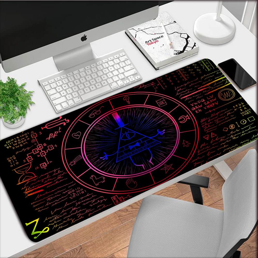 

Игровой коврик для мыши с индивидуальным дизайном, большой резиновый нескользящий, для ноутбука, игроков, настольных компьютеров, клавиатуры, игровых аксессуаров