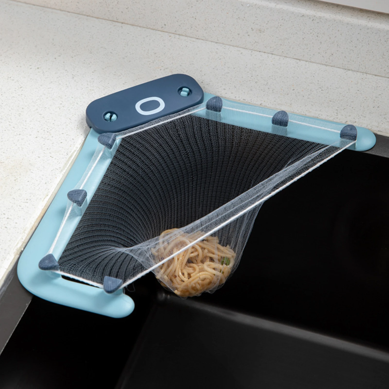 

Kitchen Tools Accessories Kitchen Triangular Sink Strainer Drain Rack Sink Filter Net Fruit Vegetable Leftovers Drainer Basket