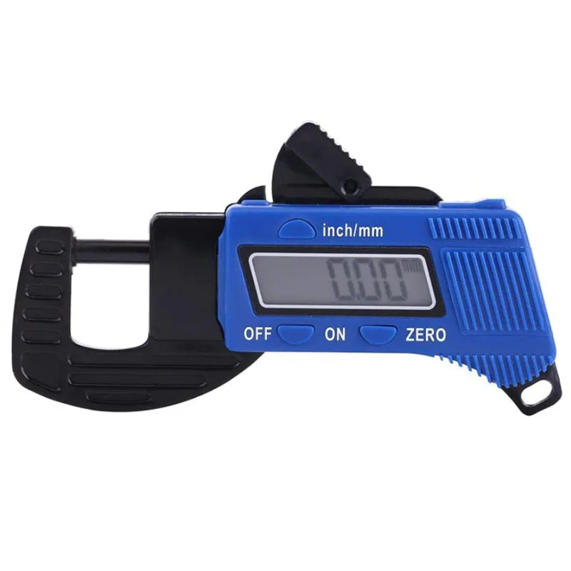

Clockwise Tools Digital Micrometer Portable Precise Digital Metal Tester 0 to 12.7mm Caliper Meter Width Measure Tools