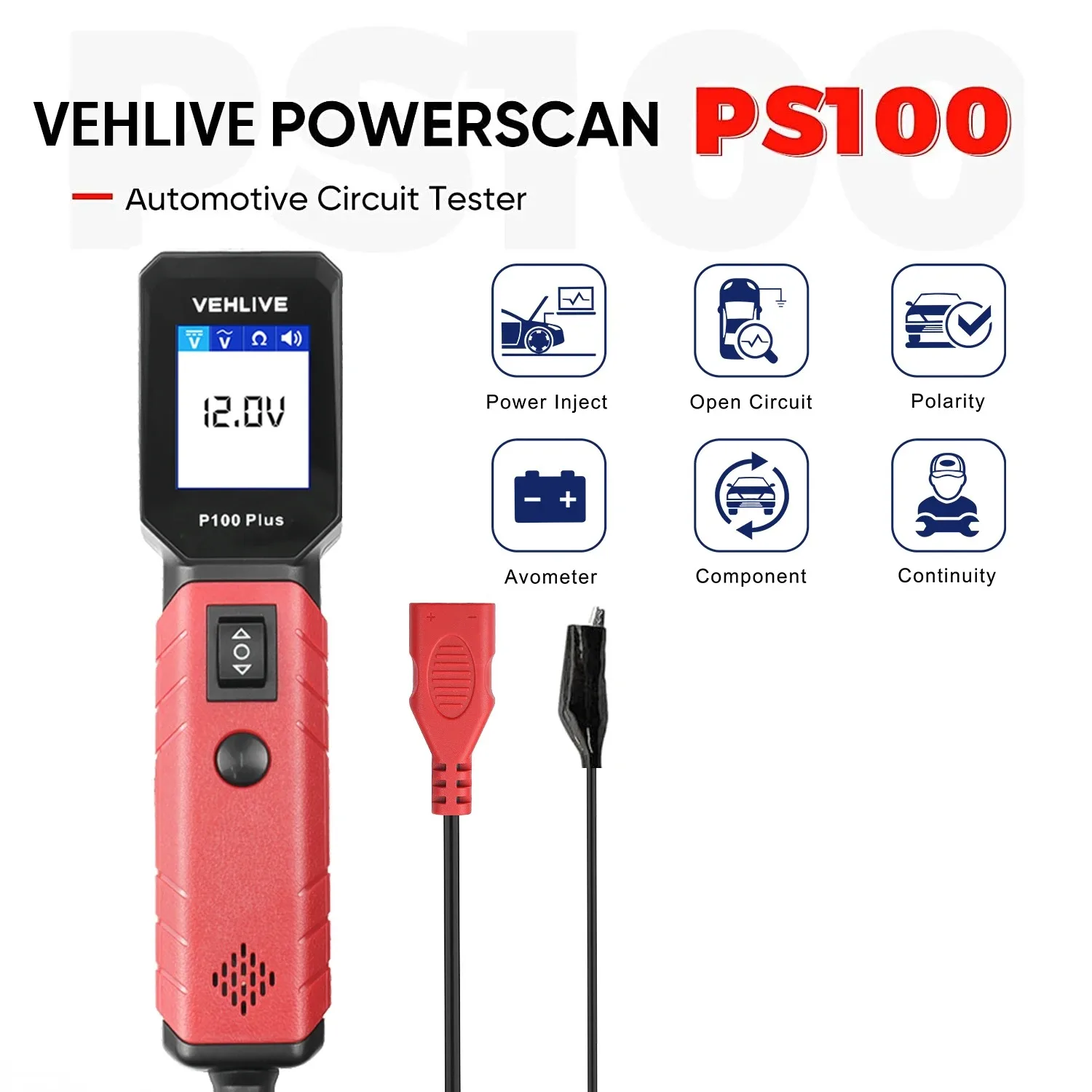 Электросканер PS100 инструмент для диагностики электрической системы