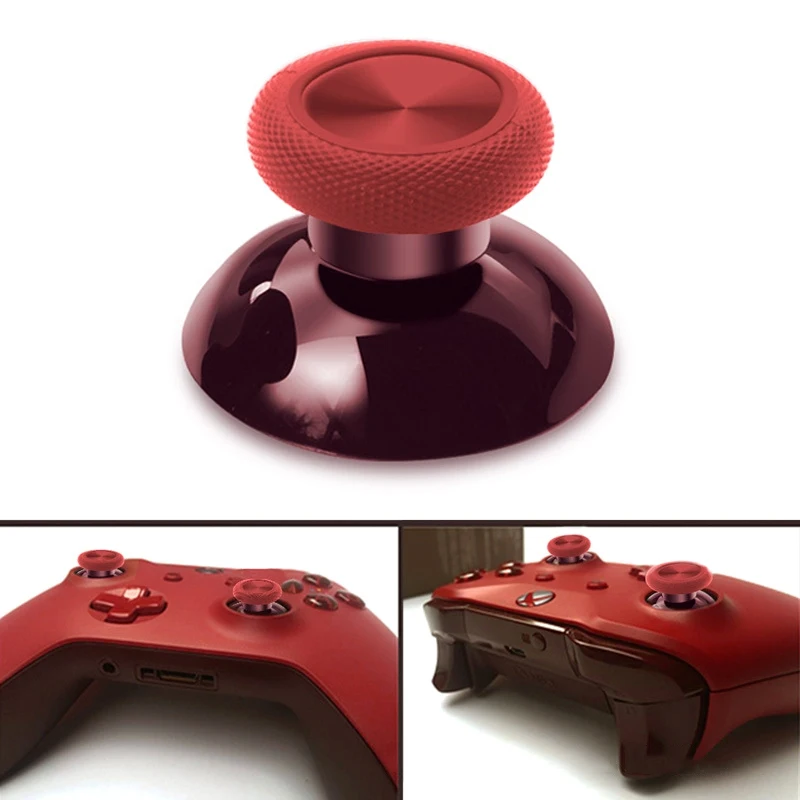 

1 шт. для контроллера XBox One, оригинальные 3d аналоговые стики, колпачок джойстика, синие красные стики для больших пальцев
