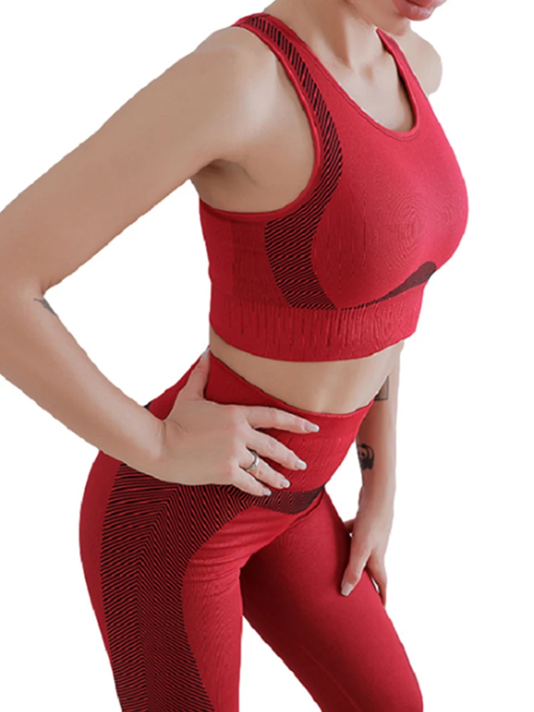 Бесшовный Повседневный Привлекательный бюстгальтер для фитнеса и йоги