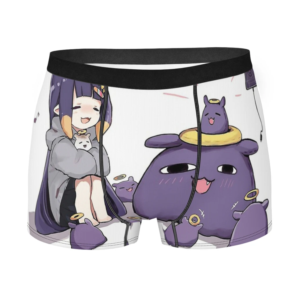 

Cute Ninomae Ina'nis Pretty Girl Underpants Breathbale Panties Man Underwear Comfortable Shorts Boxer Briefs