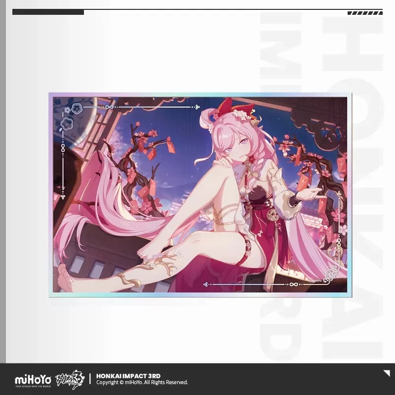 

Аниме Honkai Impact 3 Elysia DIY Цветная бумага для косплея студенческий знак доска коллекционные игрушки подарки на день рождения