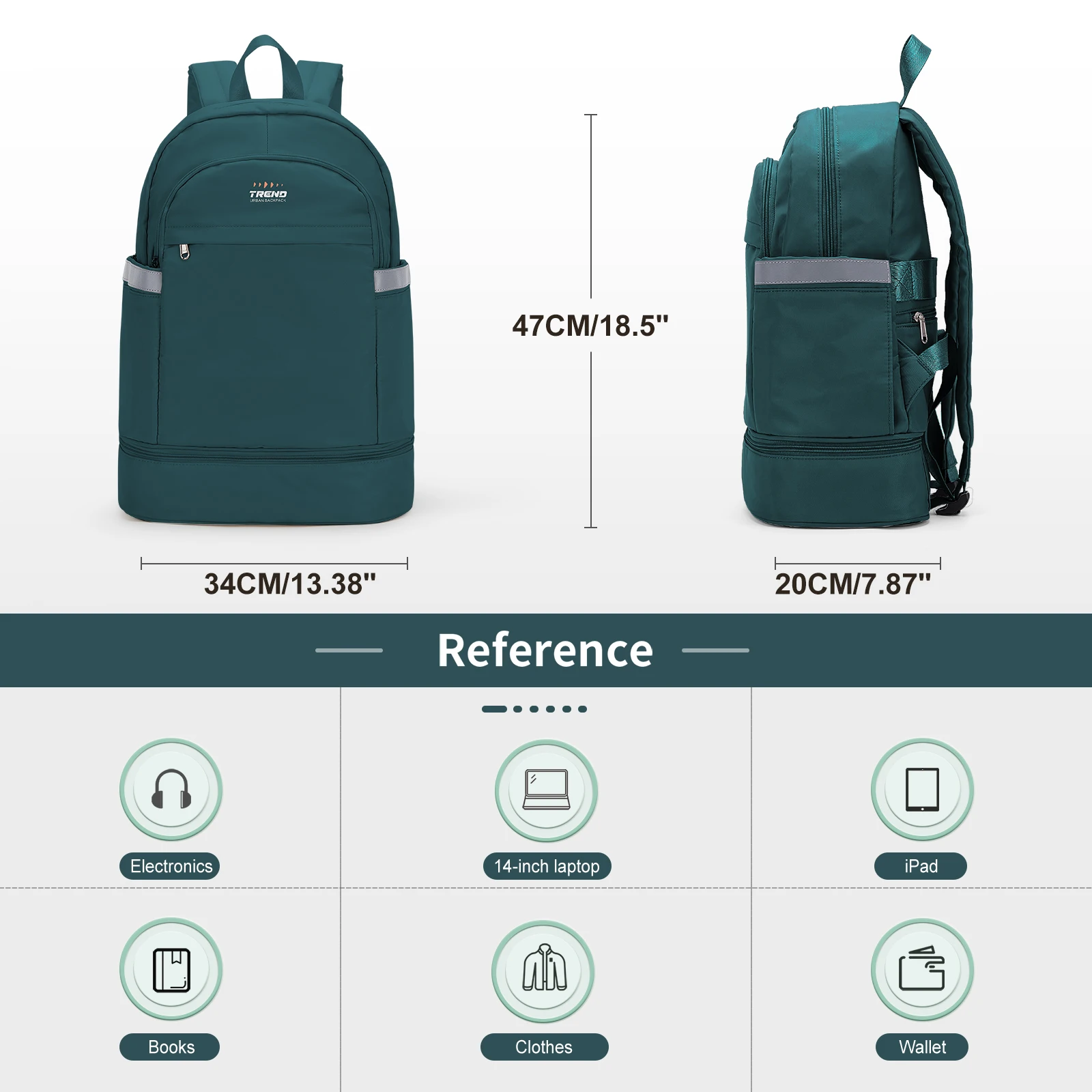 Нейлоновый женский рюкзак для спортзала спортивный повседневный стиль унисекс