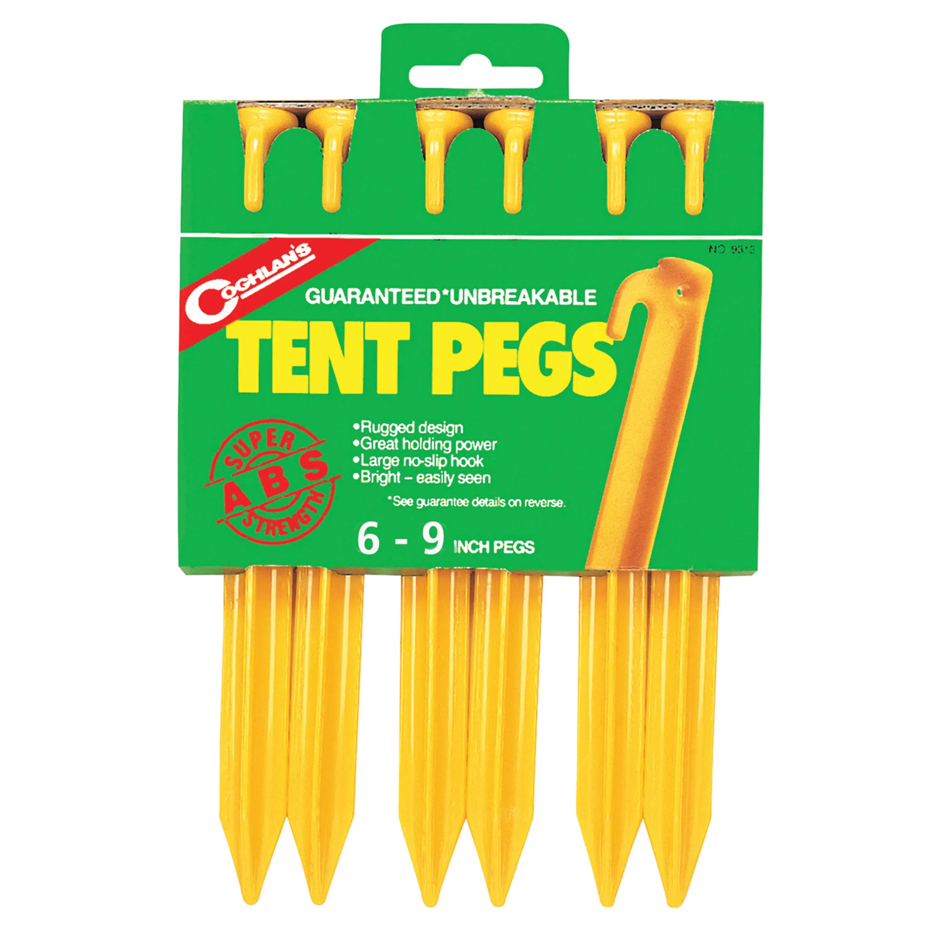 

Coghlan'S 9497 Abs 9" Tent Pegs - Pack Of 100