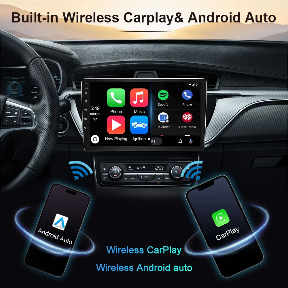 Фото Автомобиль для Kia RIO YB KX Cross 2016-2020 Android 14 Авто Радио головное устройство Мультимедийный плеер GPS-навигация Carplay BT без 2din DVD №2