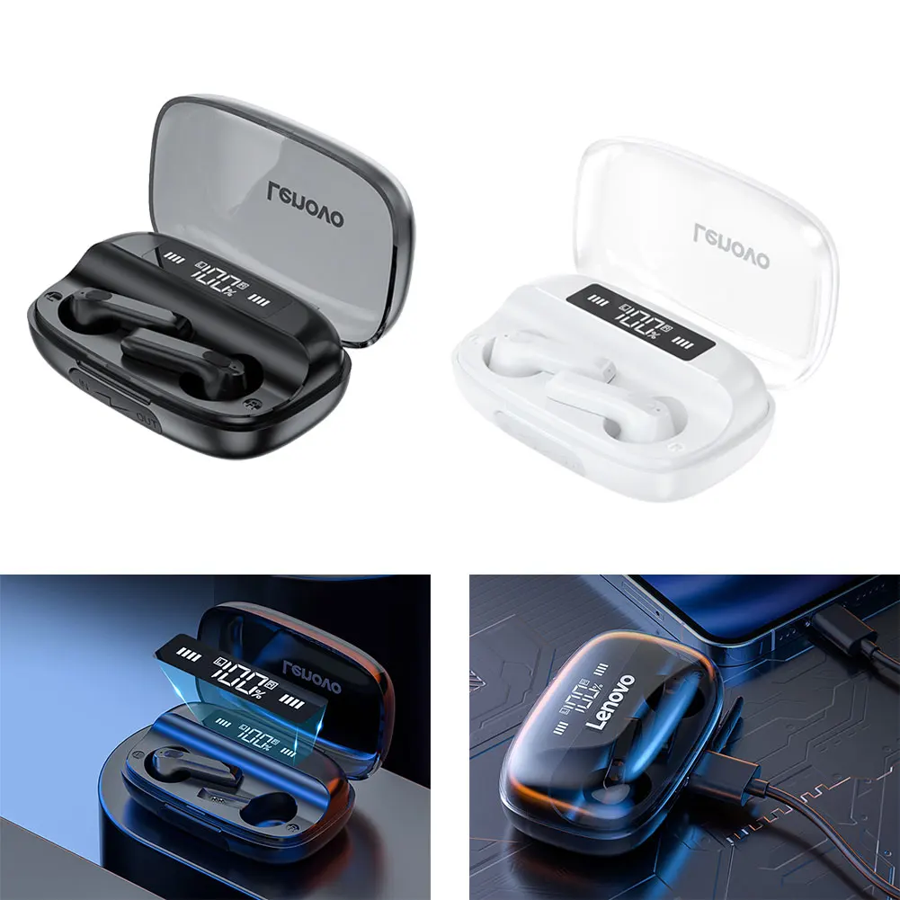 

TWS-наушники Lenovo QT81 с поддержкой Bluetooth 5,1 и сенсорным управлением