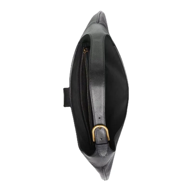 Ladies Simple Handbag Genuine Leather Shoulder Bag Solid Color Ladies Tote Bag 2023 New Summer