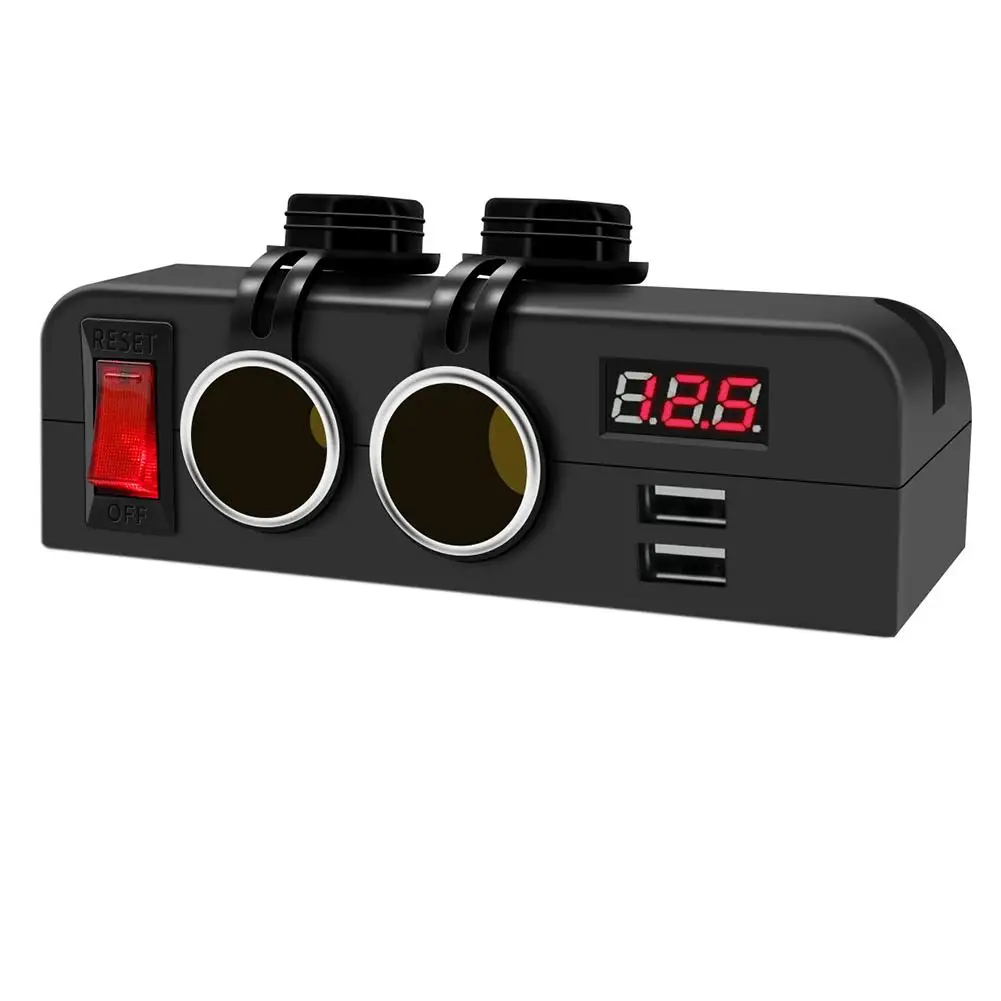

USB-зарядное устройство с индикатором, 12 В/24 В