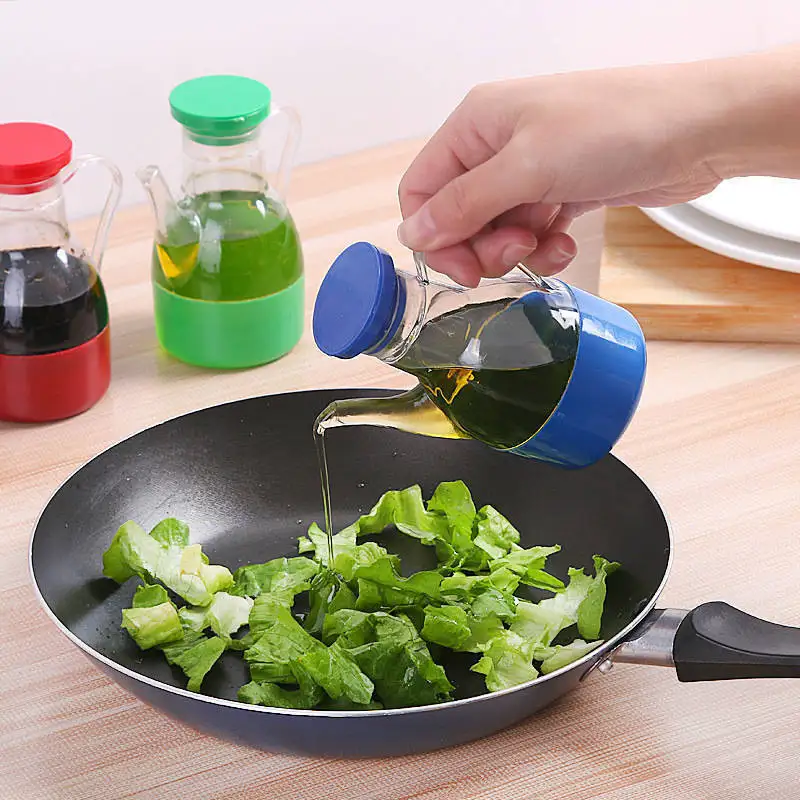 

250/500ml Oil Bottle Kitchen Oil Cooking Baking Barbecue Bottle for Cooking BBQ Picnic Tools Free Shipping Kitchen Accessories