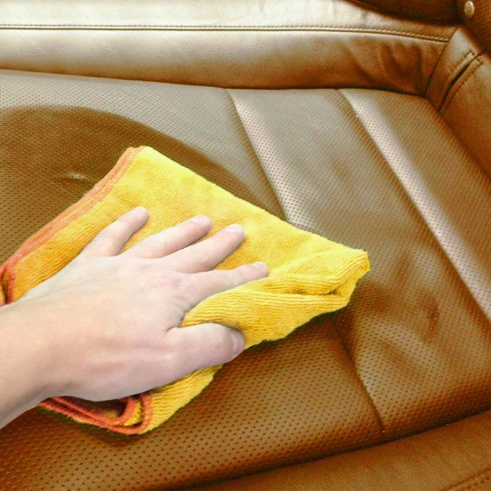 

Rag Towel Waxing Yellow Cleaner Multi-function Vehicle 300GSM Dishcloth
