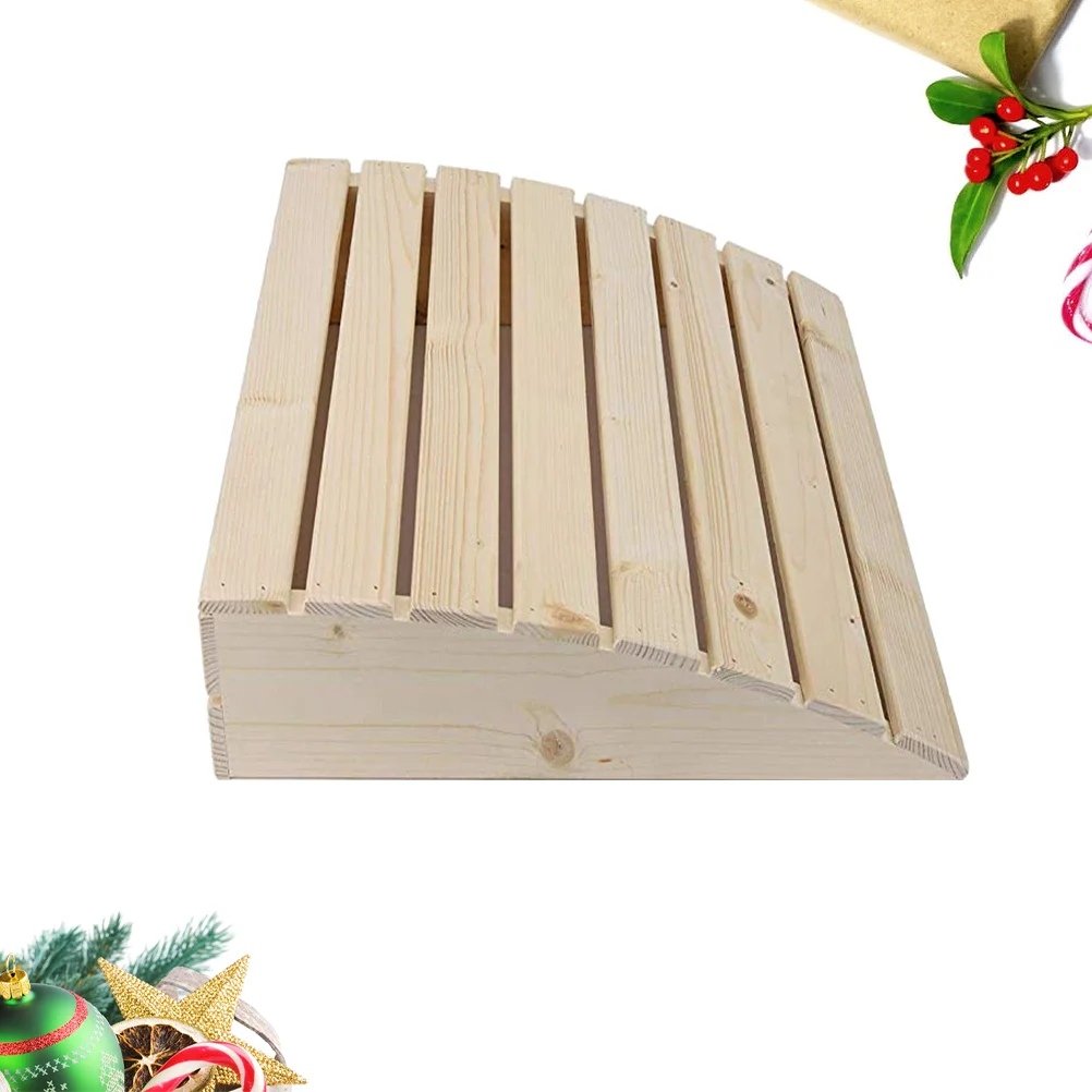 

Wooden Headrest Pillow Creative Head Support Sauna Supplies Steam Room Accessories