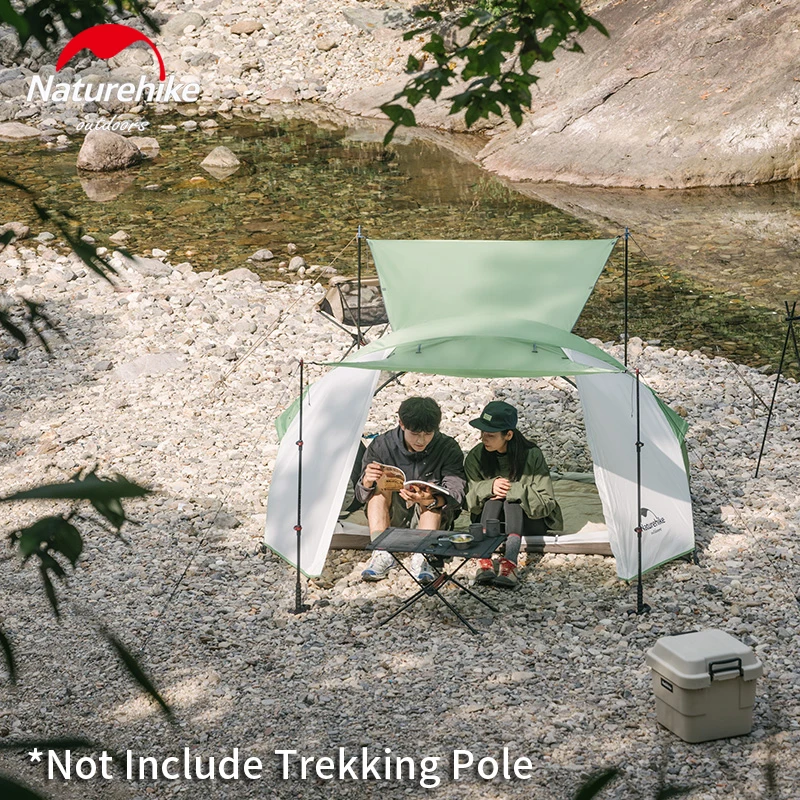 Палатка Naturehike с куполом-бабочкой туристическая двойная легкая для отдыха на