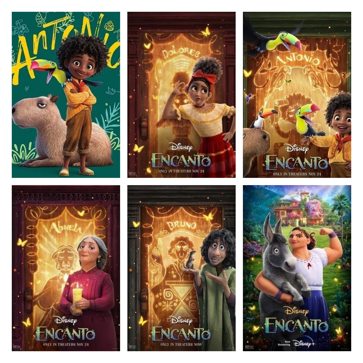 

Алмазная живопись AB Disney, мультяшное аниме эньканто 5D, мозаика для творчества, картина Стразы, искусство, домашний декор, подарок