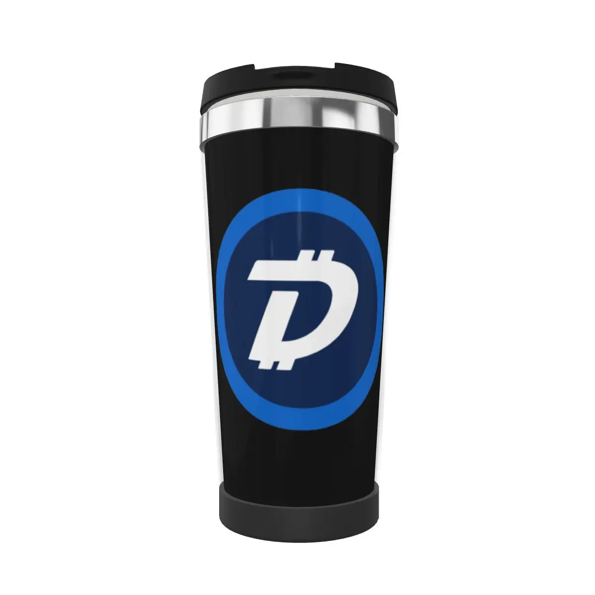 

Double Insulated Water Cup DigiByte DGB Crypto Currency Dogecoin Heat Insulation beer mugs Thermos Mug Funny Novelty